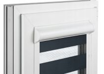 Рулонные шторы день ночь кассетные Юни 2
